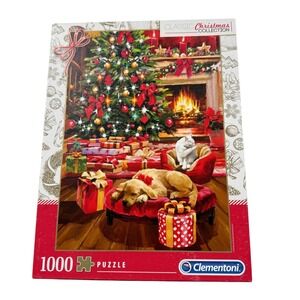 Clementoni Christmas By The Fire 1000 Pieces Puzzle